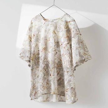 フェリシモギフトショップ | シアーコットンプルオーバー〈ＢＥ〉リブ