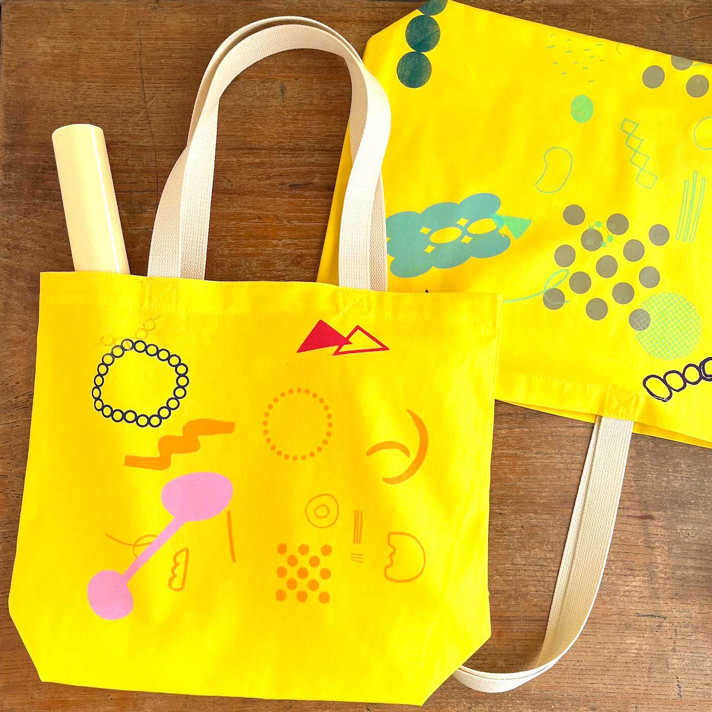 フェリシモの雑貨 Kraso|【数量限定】LIVE WORKS トートバッグ〈イエロー〉